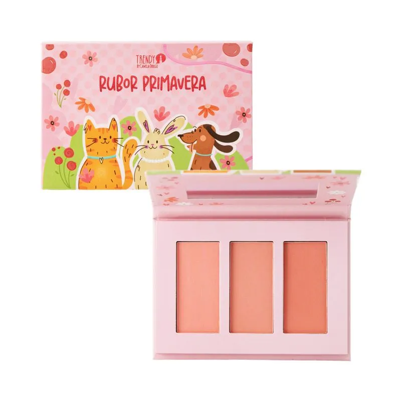 PALETA DE RUBOR PRIMAVERA TRENDY